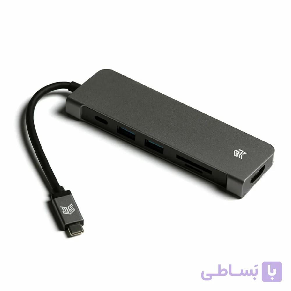 هاب ۶ در ۱ اس تی ام  STM USB-C Media Hub مدل stm-931-214Z — تصویر 1