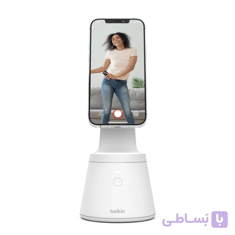 نگهدارنده گوشی موبایل بلکین مدل Face Tracking MMA001btWH — تصویر 1