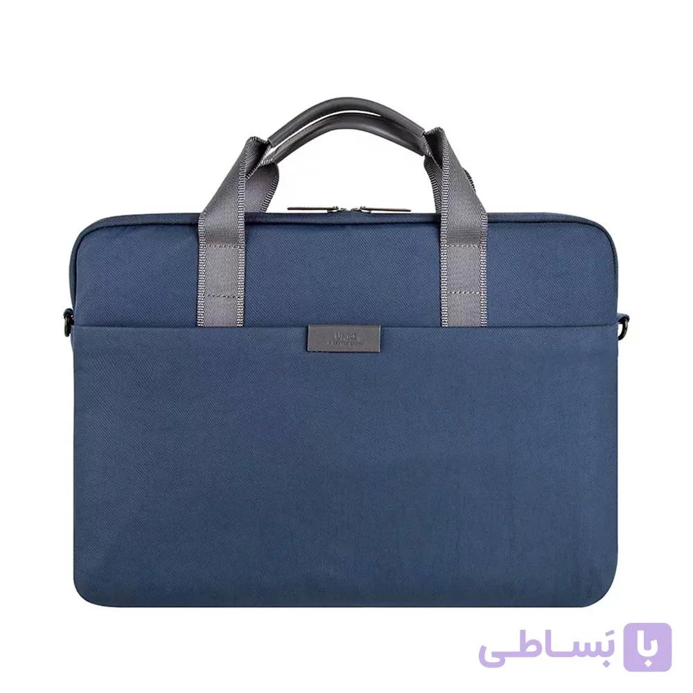 کیف لپ تاپ یونیک مدل Uniq Stockholm-ABSBLUE رنگ سورمه ای — تصویر 1