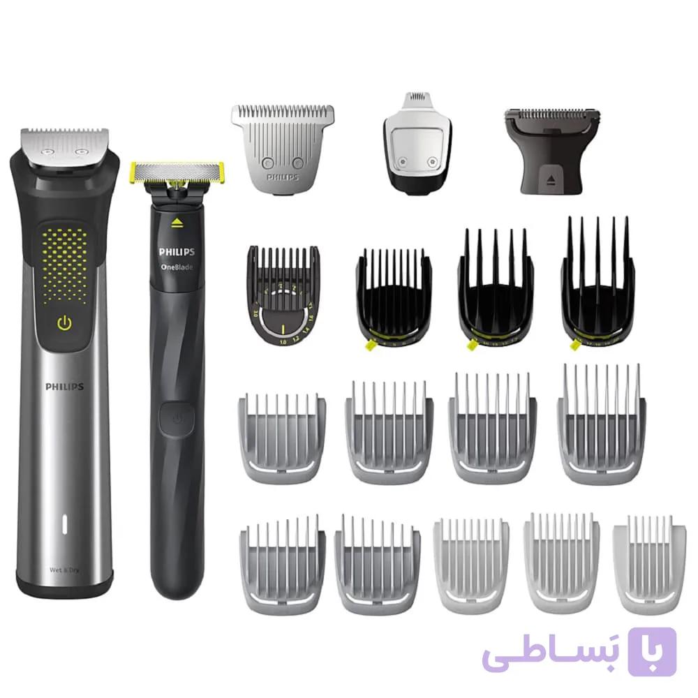 ماشین اصلاح فیلیپس مدل PHILIPS MG9553 رنگ نقره‌ای — تصویر 1