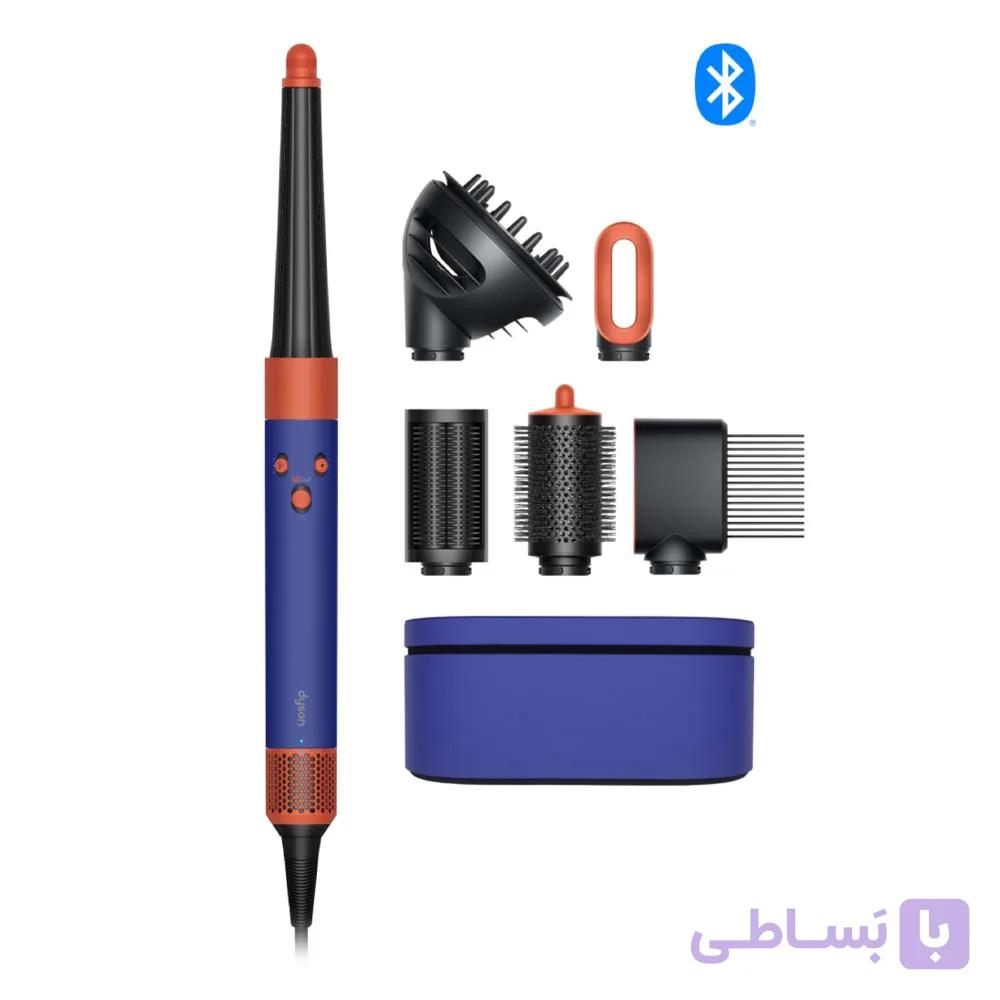 حالت دهنده مو دایسون مدل Dyson Airwrap HS08 i.d.™ multi-styler and dryer Curly+Coily (Vinca Blue/Topaz) با گارانتی 24 ماه — تصویر 1