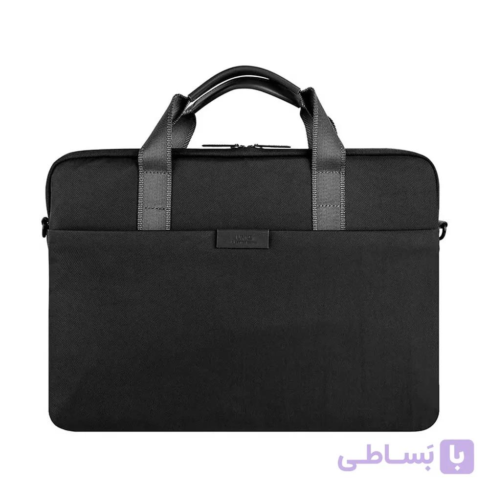 کیف لپ تاپ یونیک مدل Uniq Stockholm-MNBLACK رنگ مشکی — تصویر 1