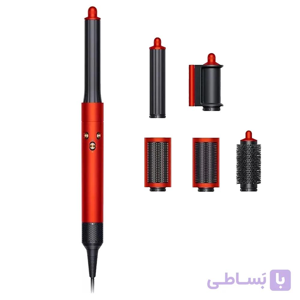 سشوار و حالت دهنده مو دایسون Dyson Airwrap Complete Long رنگ نارنجی/خاکستری — تصویر 1