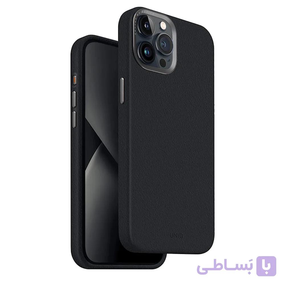 قاب آیفون 15 پرو مکس برند یونیک مدل UNIQ IPHONE 15 Pro Max Lyden MagClick خاکستری — تصویر 1