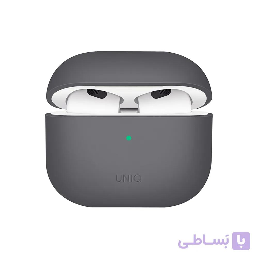 کیس ایرپاد ۳ یونیک مدل UNIQ Lino – خاکستری – LINOGRY — تصویر 1