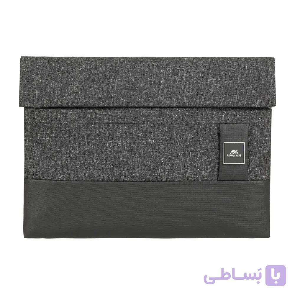 کیف دستی لپ تاپ ۱۳ اینچی ریوا کیس مدل Rivacase 8203 مشکی — تصویر 1