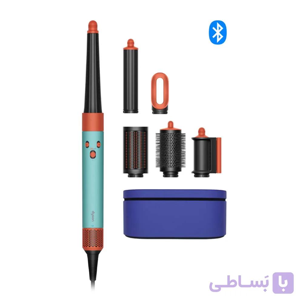 حالت دهنده مو دایسون مدل Dyson Airwrap HS08 i.d.™ multi-styler and dryer Curly+Coily (Ceramic | Patina Topaz) (سبز | نارنجی) — تصویر 1