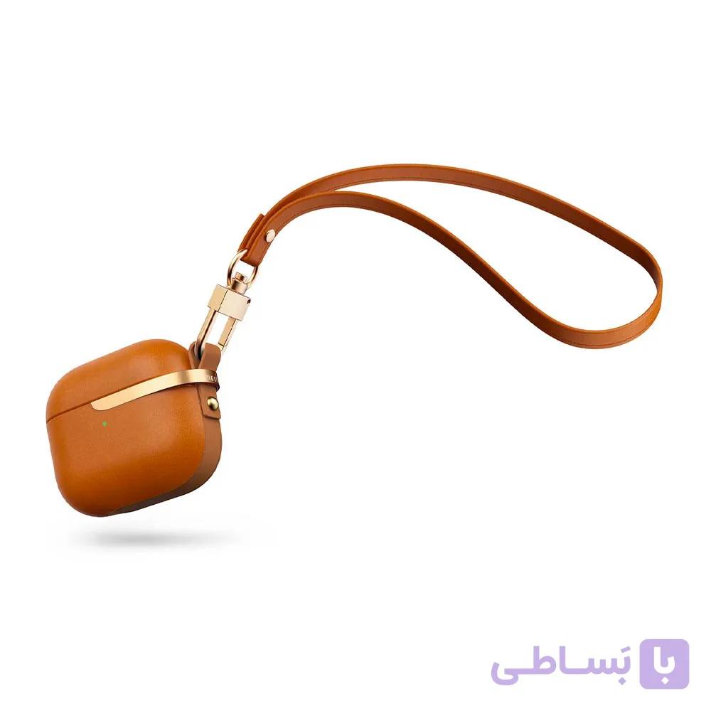 کیس ایرپاد ۳ موشی مدل Moshi Pebbo Luxe رنگ قهوه ای — تصویر 1