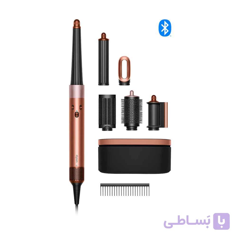 حالت دهنده مو دایسون  Dyson Airwrap HS08 id™ multistyler and hairdryer – Straight+Wavy (Amber Silk) – (ابریشم کهربایی) — تصویر 1
