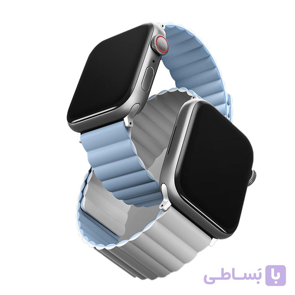 بند اپل واچ Uniq – REVIX مدل UNIQ-REVWHTBLU — تصویر 1