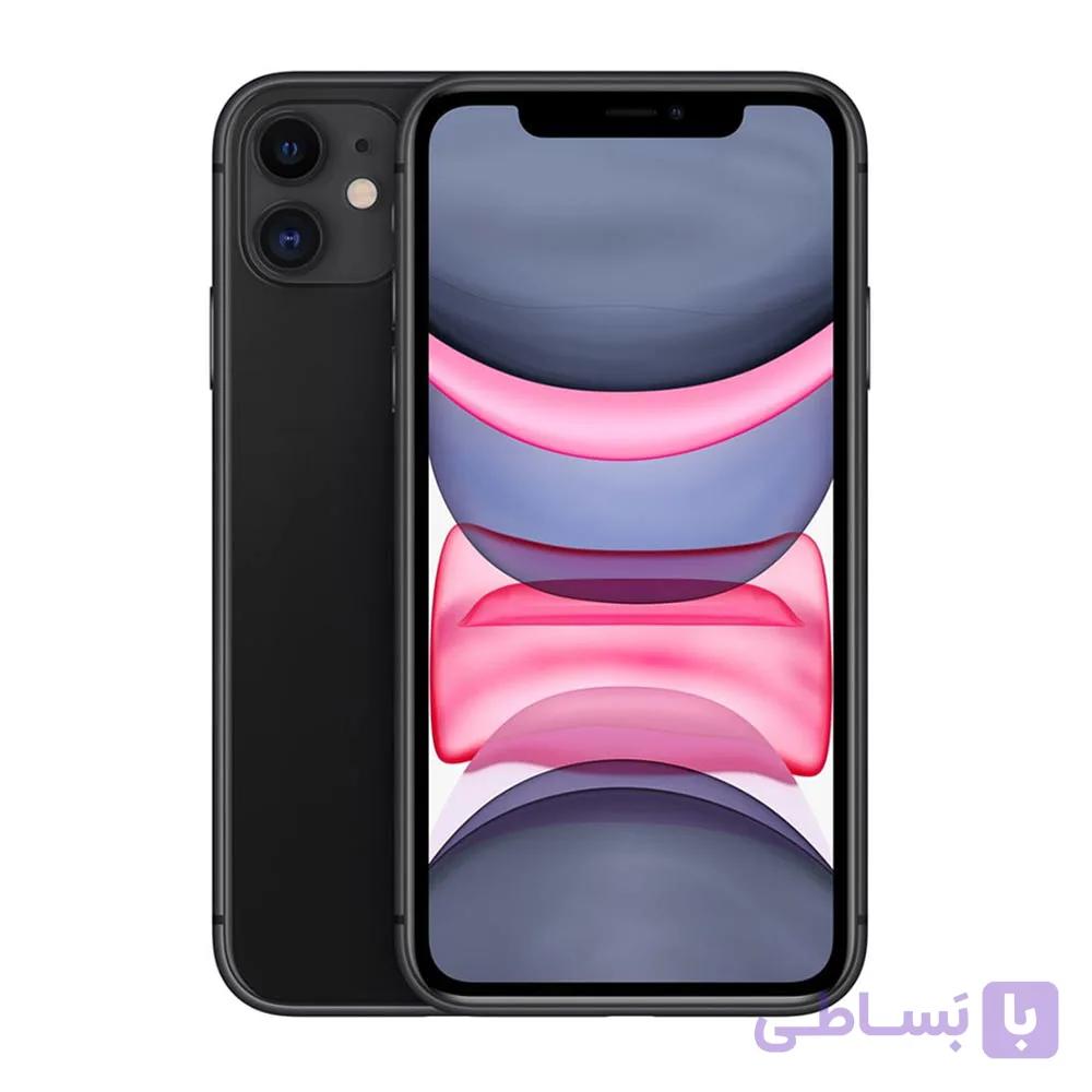 گوشی موبایل اپل مدل iPhone 11 ظرفیت 128 گیگابایت رنگ مشکی (Black) تک سیم کارت