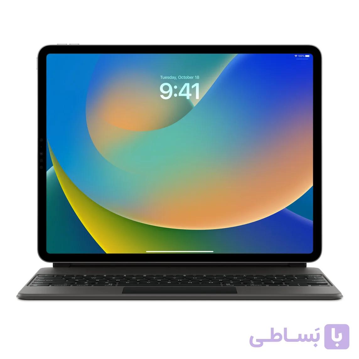مجیک کیبورد آیپد 12.9 اینچی مشکی — تصویر 1