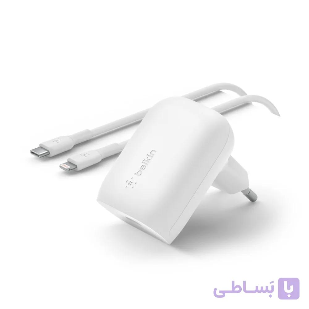 شارژر دیواری بلکین مدل WCB007vfWH BOOST CHARGE — تصویر 1