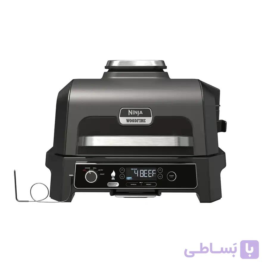 هواپز گریل و سرخ کن برند نینجا مدل Ninja Foodi MAX OG850 – خاکستری / نقره ای