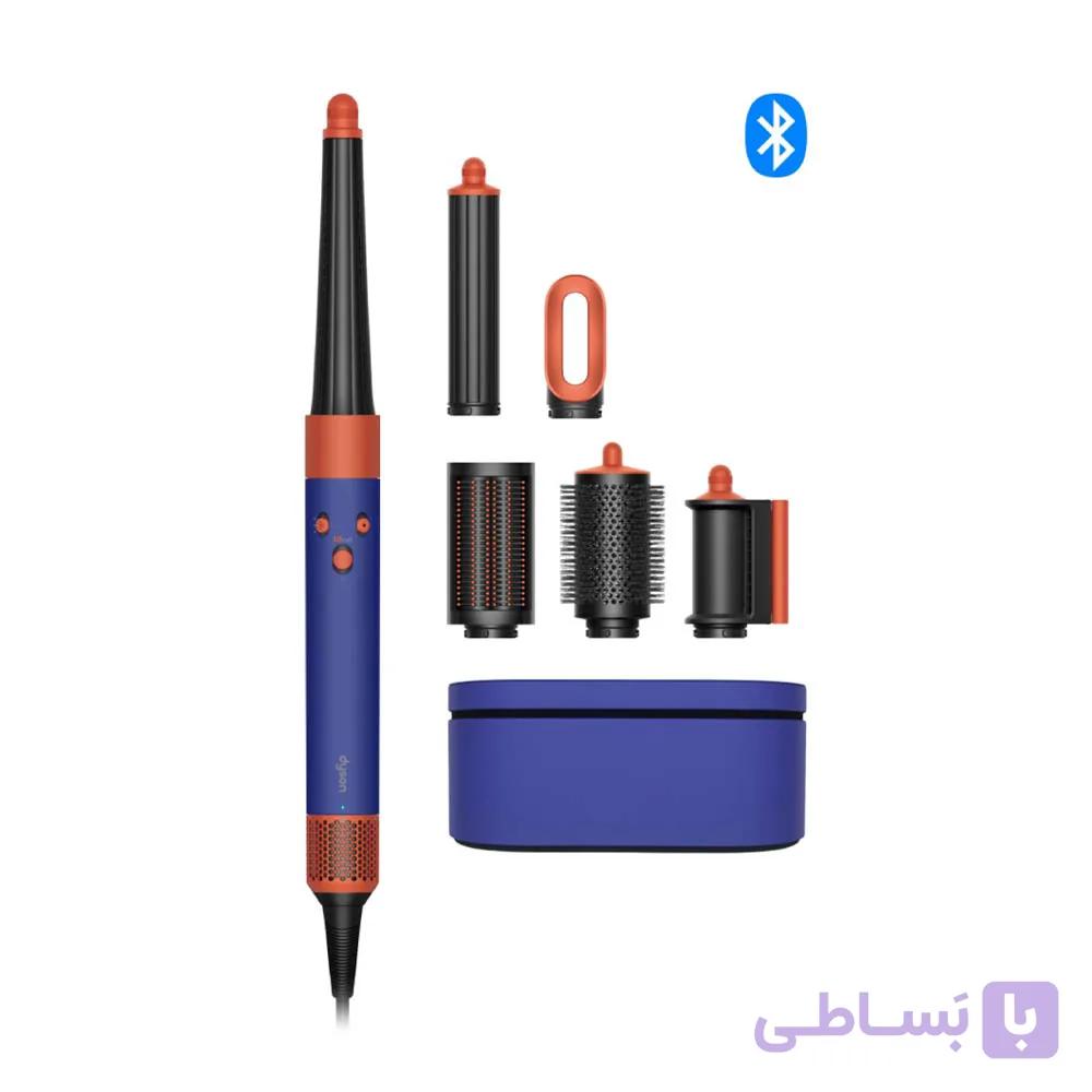 حالت دهنده مو دایسون مدل Dyson Airwrap HS08 i.d.™ multi-styler and dryer Straight+Wavy (Vinca Blue | Topaz) (آبی | نارنجی) — تصویر 1