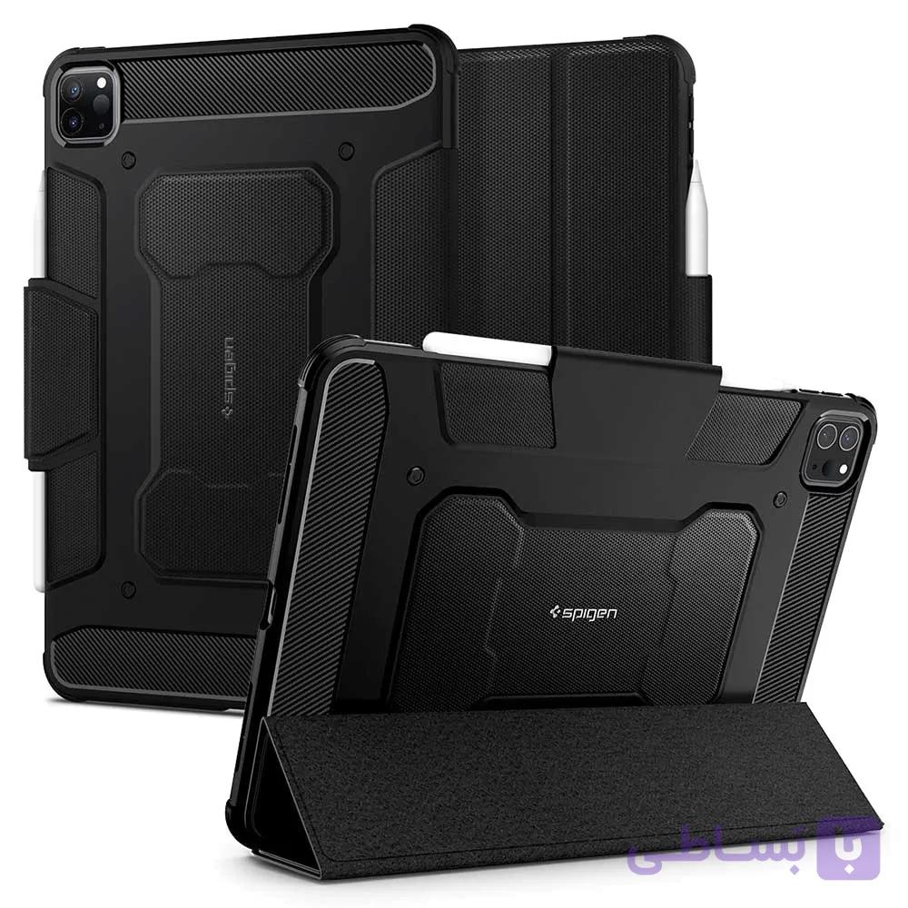 کاور آیپد اسپیگن مدل Rugged Armor Pro مناسب iPad Pro 12.9 — تصویر 1