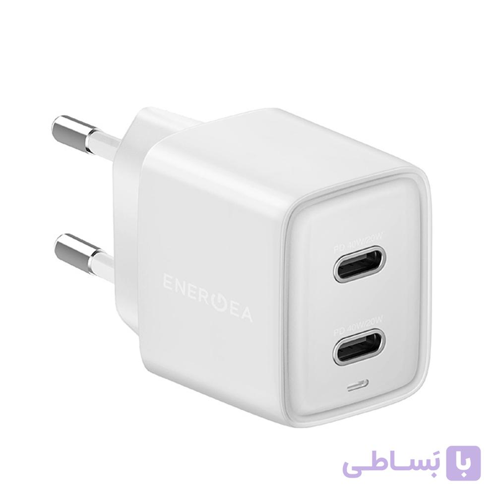 شارژر فست انرژیا مدل CHR-AC-GAN40EU — تصویر 1