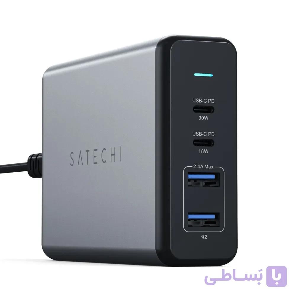 شارژر رومیزی ۱۰۸ وات ساتچی مدل Satechi 108W Pro USB-C PD