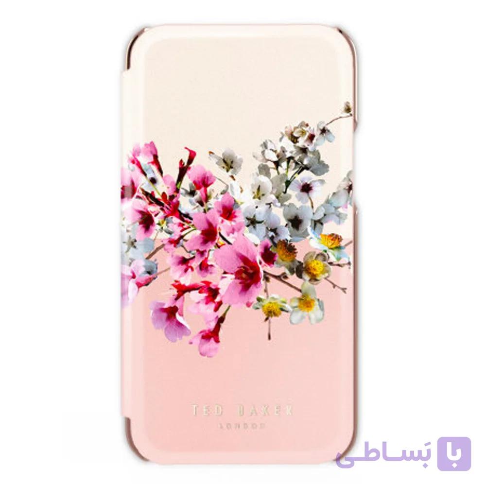 کیف آیفون ۱۴ پرو مکس Ted Baker Elderflower Case With Mirror — تصویر 1