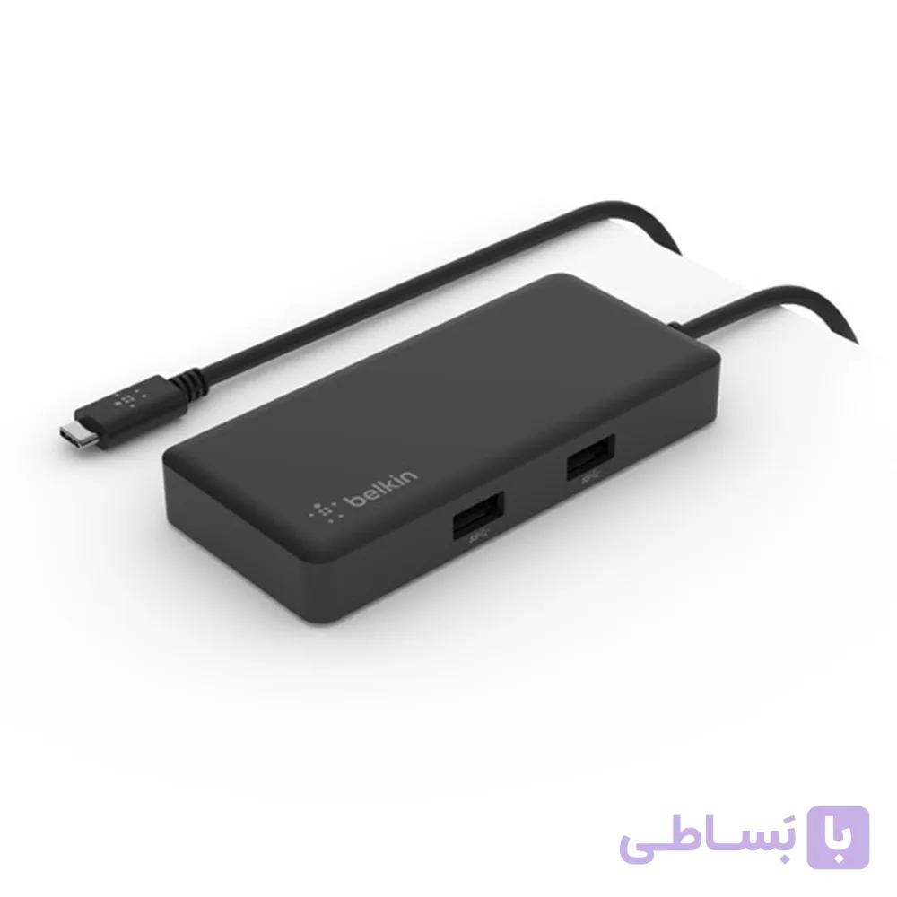 هاب 5 پورت USB-C بلکین مدل INC008btBK — تصویر 1