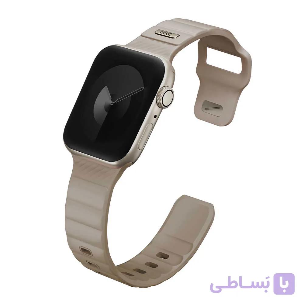بند اپل واچ یونیک مدل Stride مناسب برای اپل واچ 38/40/41/42 میلی متری رنگ سبز — تصویر 1