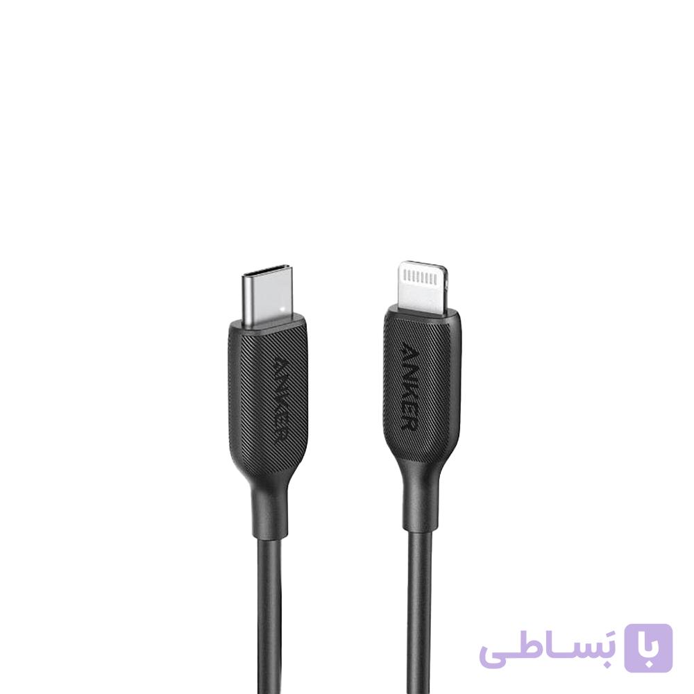کابل انکر نسل پنجم Powerline III – USB-C to Lightning طول ۳۰ سانتی متر | مدل A8831 — تصویر 1
