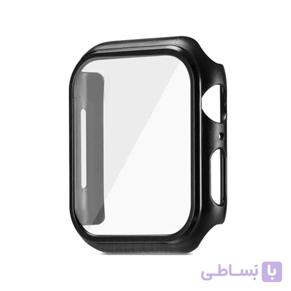 کیس گلس‌دار اپل واچ اولترا سایز 49 میلیمتری 360 درجه مشکی