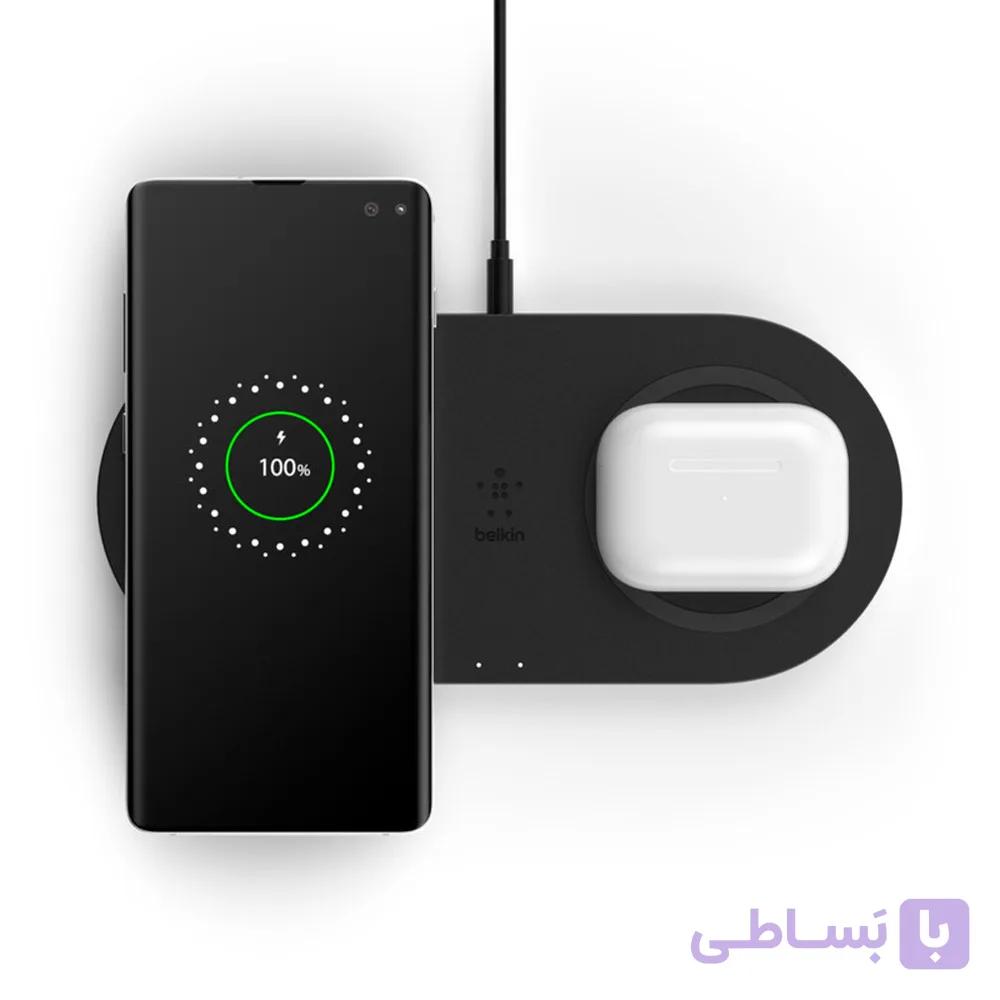 داک شارژر بی سیم بلکین مدل WIZ002vfBK BOOST CHARGE PRO — تصویر 1