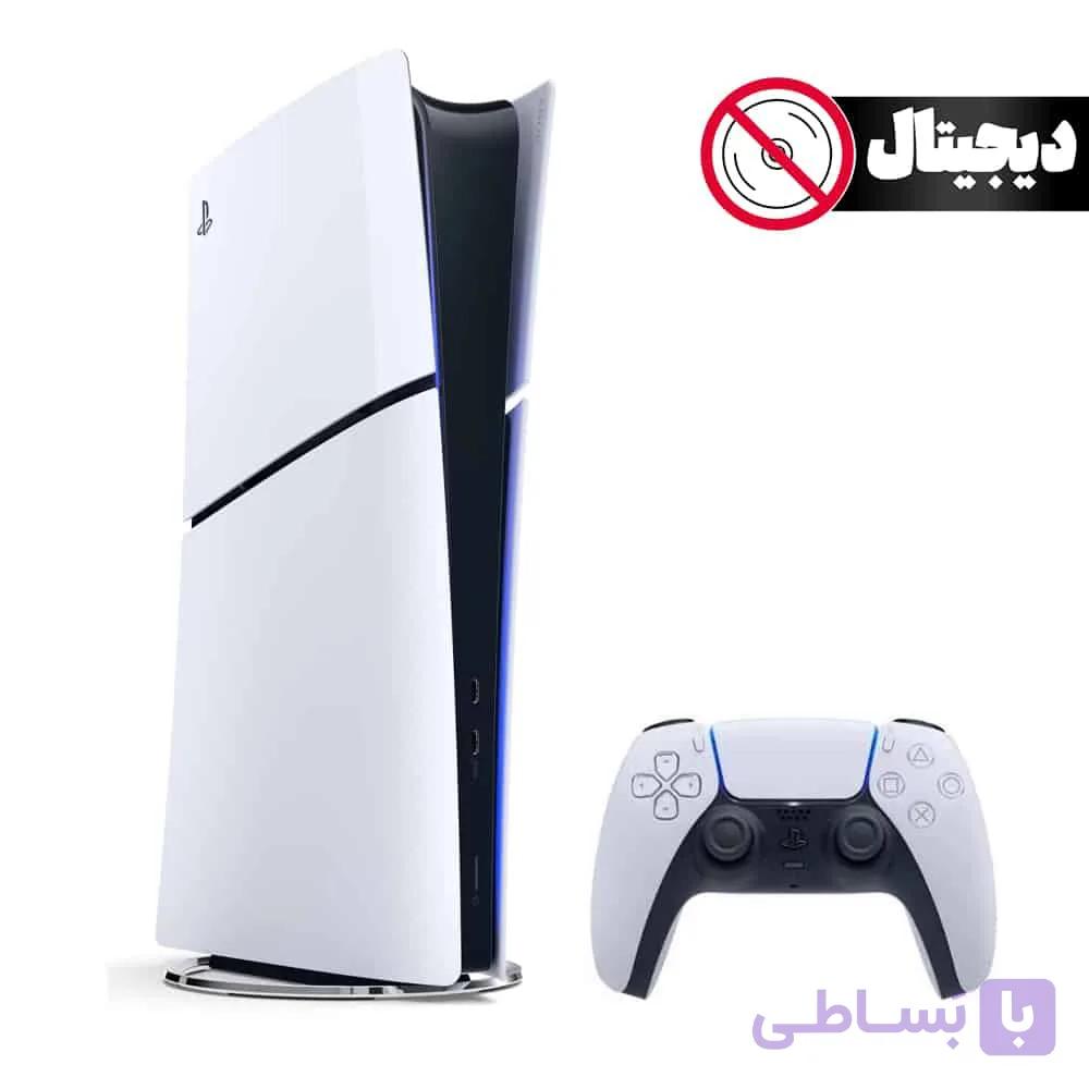 کنسول بازی سونی پلی استیشن 5  اسلیم دیجیتال |  PlayStation 5 Slim Digital ظرفیت ۱ ترابایت با گارانتی ۱۸ ماهه (2016) — تصویر 1