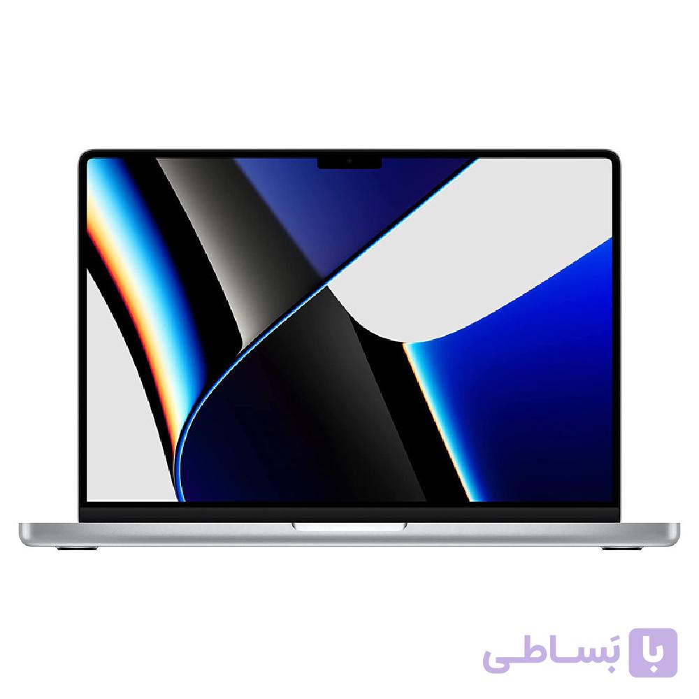 مک بوک پرو ۱۴ اینچی اپل با چیپ M1Pro – مدل MKGR3 رنگ نقره‌ای — تصویر 1