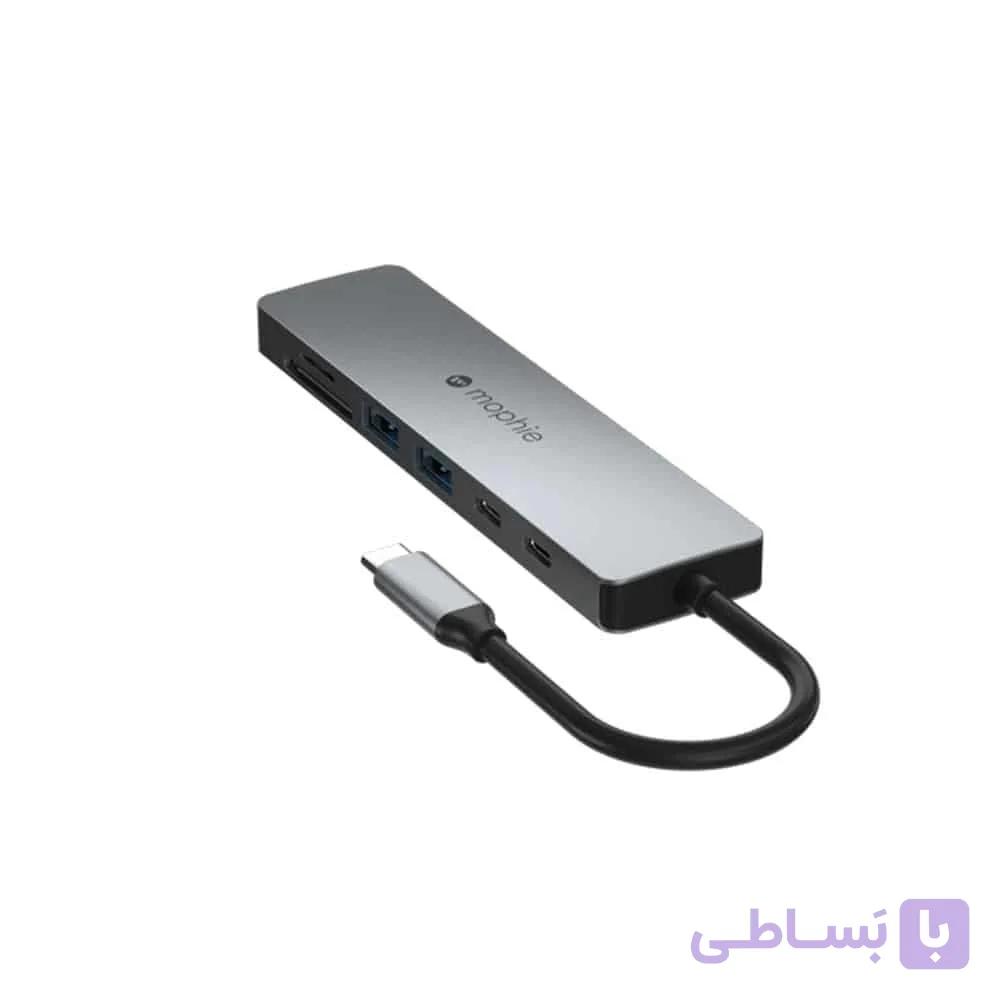 هاب 4 در 1 موفی مدل Mophie USB-C 4 in 1 Hub — تصویر 1