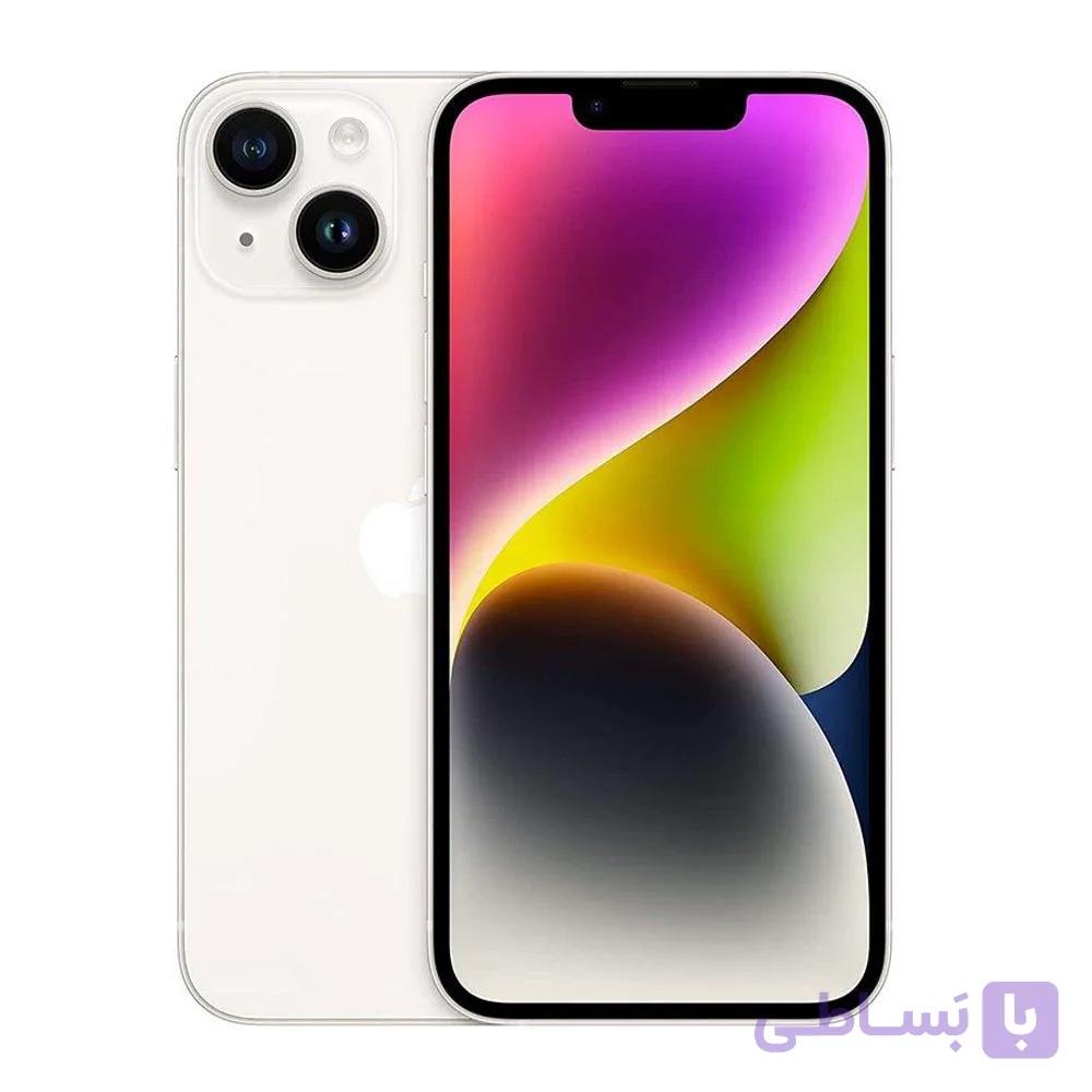 گوشی موبایل اپل مدل آیفون ۱۴ | iPhone 14 – ظرفیت 128 گیگابایت رنگ میدنایت نات اکتیو CH/A — تصویر 1