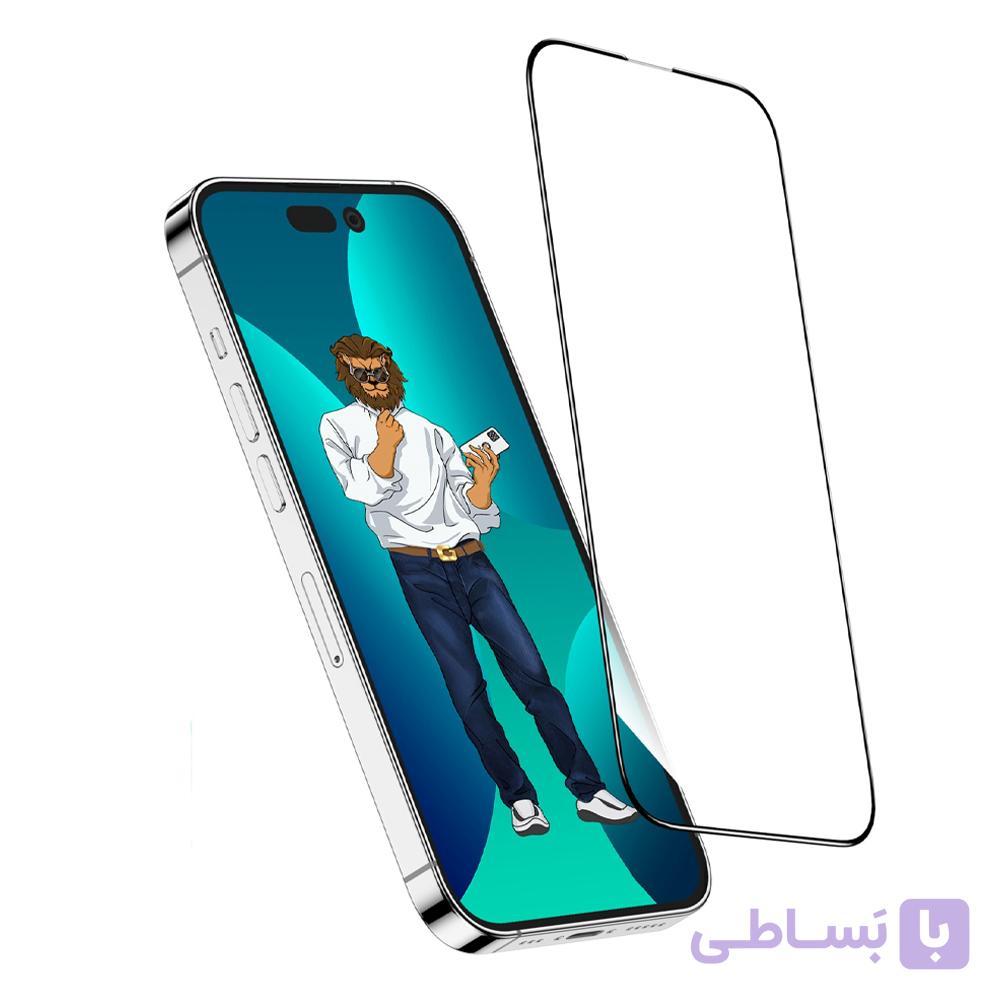 گلس گرین شفاف مناسب برای آیفون ۱۵ پرومکس Green Lion Steve 15 Promax