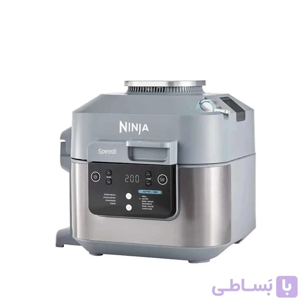 هواپز و سرخ کن برند نینجا مدل Ninja Speedi 10-in-1 Rapid Cooker &amp; Air Fryer ON400 – خاکستری