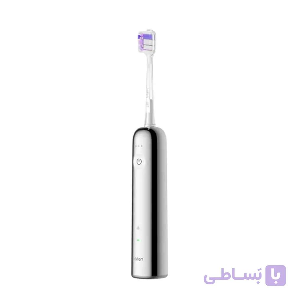 مسواک هوشمند شارژی لایفن Laifen Wave Electric Toothbrush مدل Stainless steel رنگ نقره ای — تصویر 1