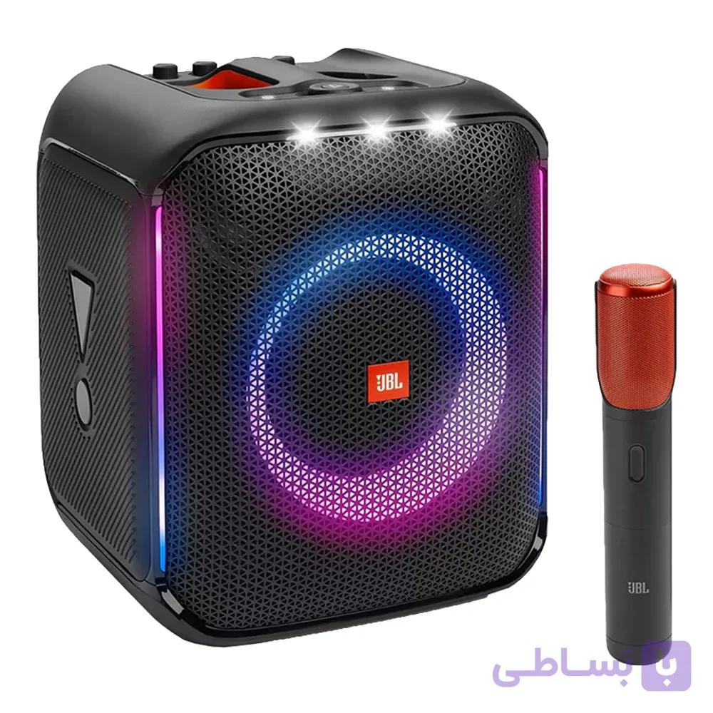 اسپیکر بلوتوثی قابل حمل جی بی ال مدل JBL Partybox Encore به همراه میکروفون — تصویر 1