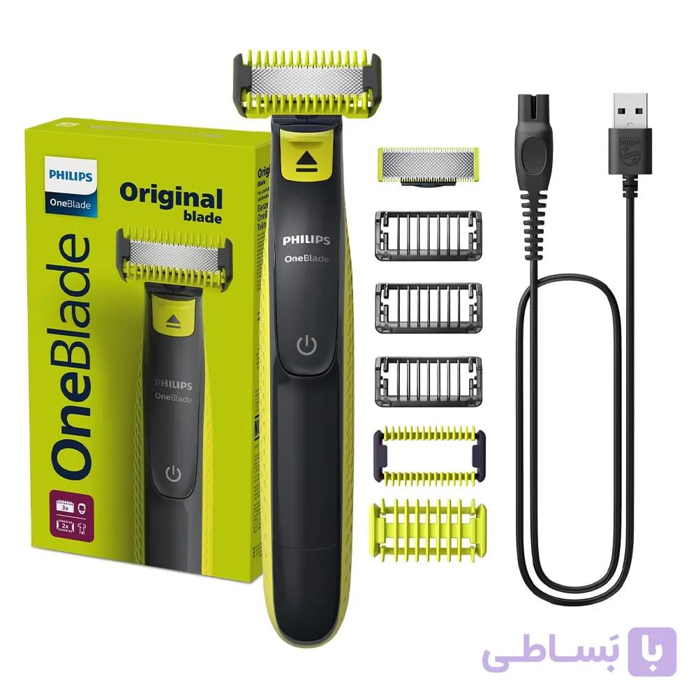 ماشین اصلاح موی صورت و بدن فیلیپس مدل Philips OneBlade – Face and Body | QP2824 با گارانتی شرکتی — تصویر 1