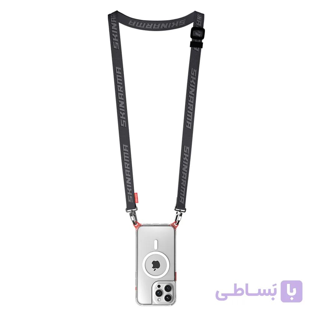 بند آویز گردنی Skinarma Scout Universal Lanyard رنگ قرمز — تصویر 1