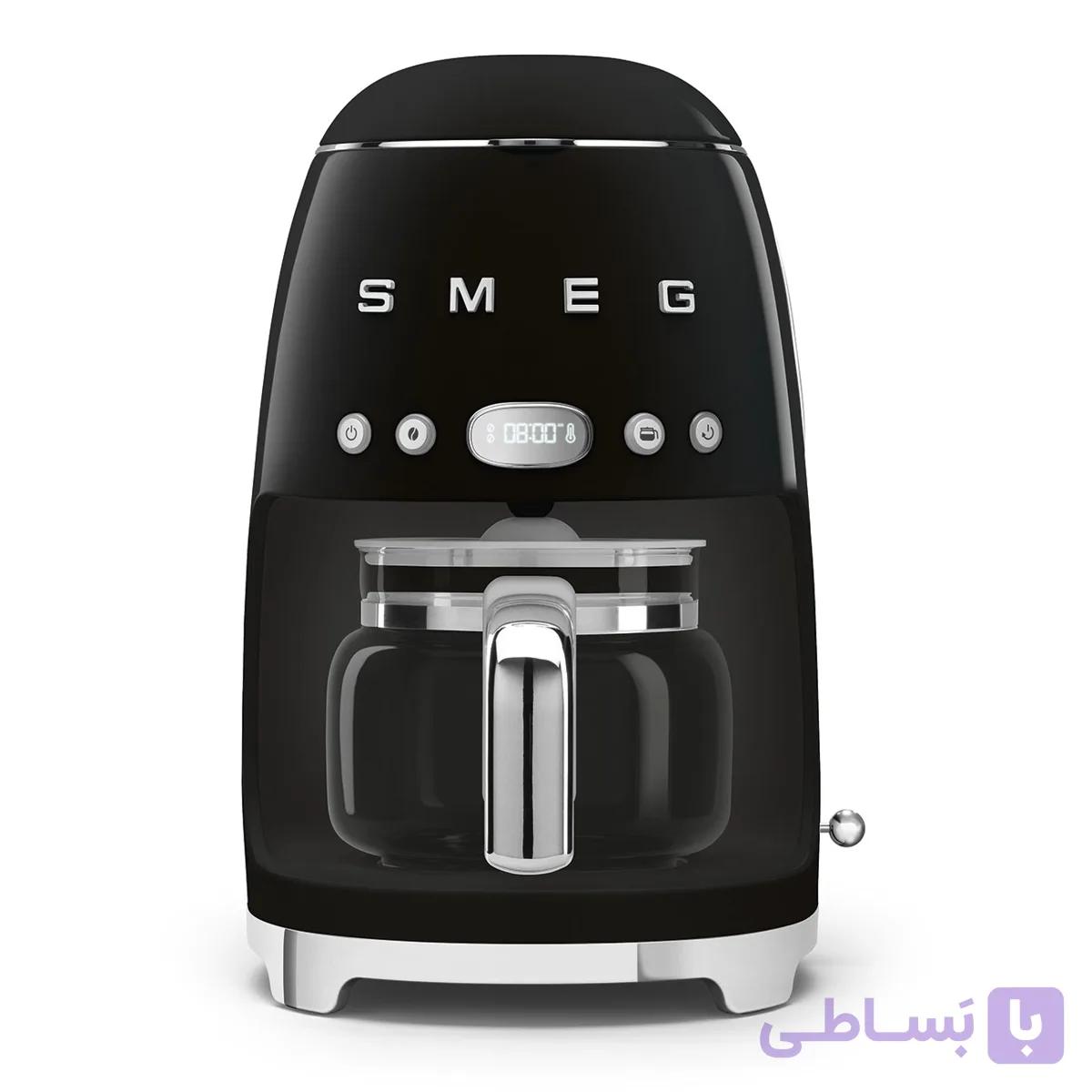 قهوه ساز اسمگ رنگ مشکی مدلSmeg DCF02 — تصویر 1