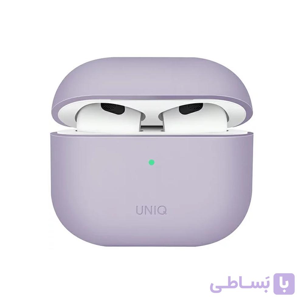 کیس ایرپاد ۳ یونیک مدل UNIQ Lino – رنگ لوندر – LINOLAV — تصویر 1