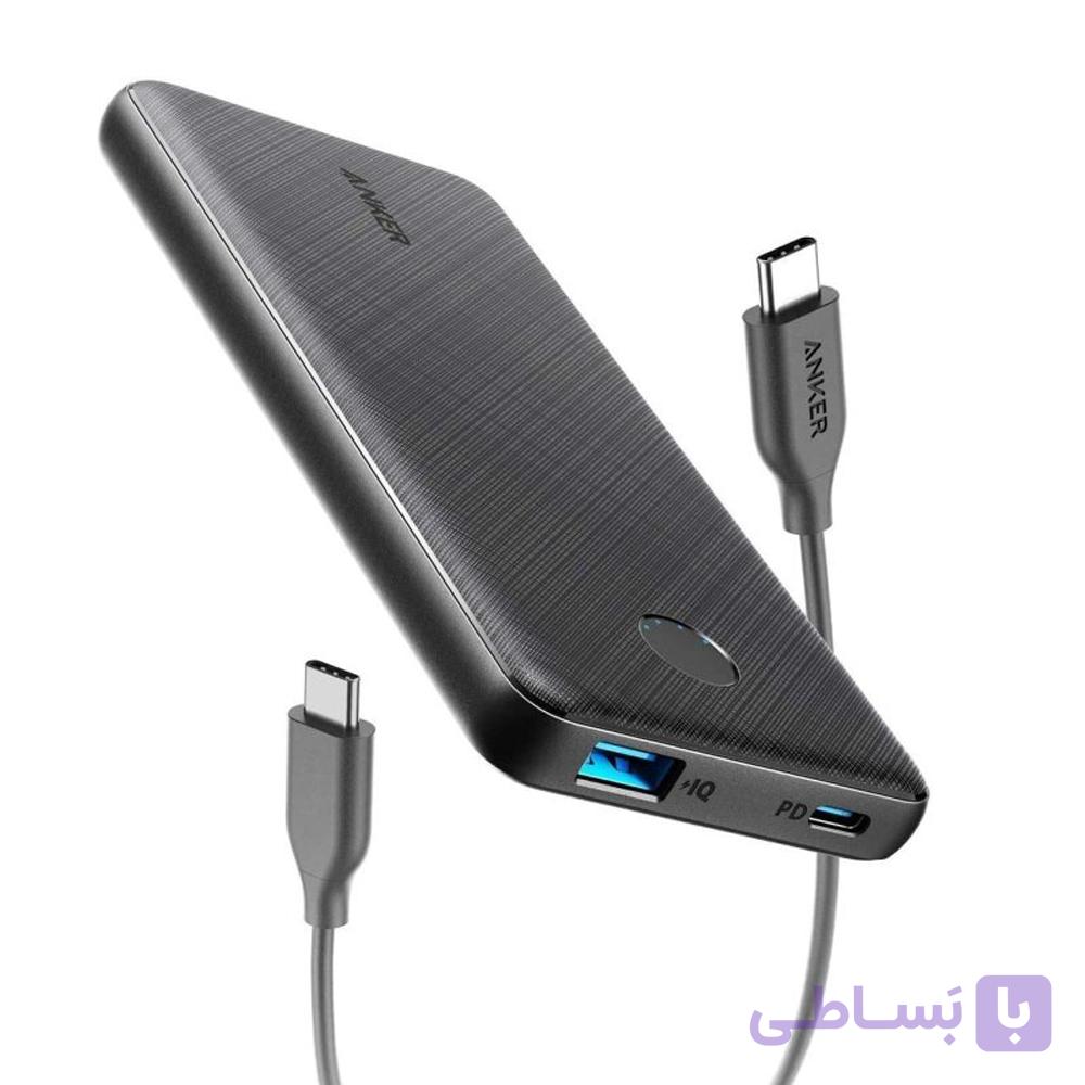 شارژر همراه انکر مدل PowerCore Slim A1231H12 ظرفیت 10000 میلی آمپر ساعت — تصویر 1