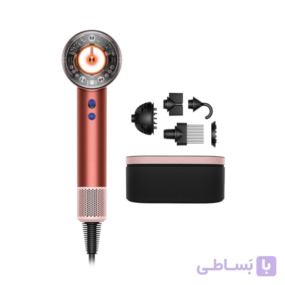 سشوار هوشمند دایسون مدل Dyson Supersonic Nural HD16 Strawberry Bronze/Blush Pink (صورتی/برنز) — تصویر 1