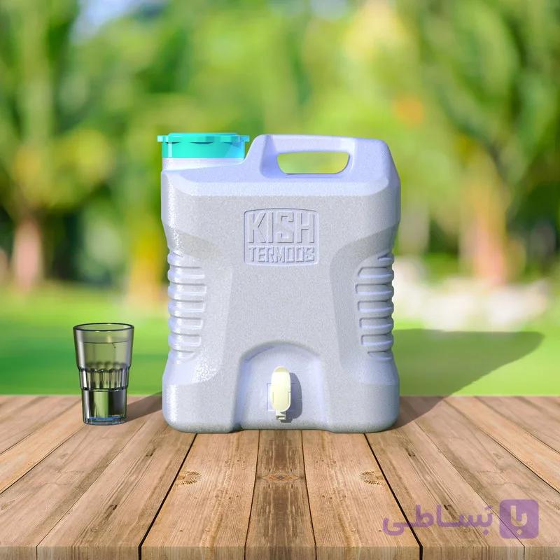 نگهدارنده آب کیش ترموس مدل شیردار گنجایش 25 لیتر