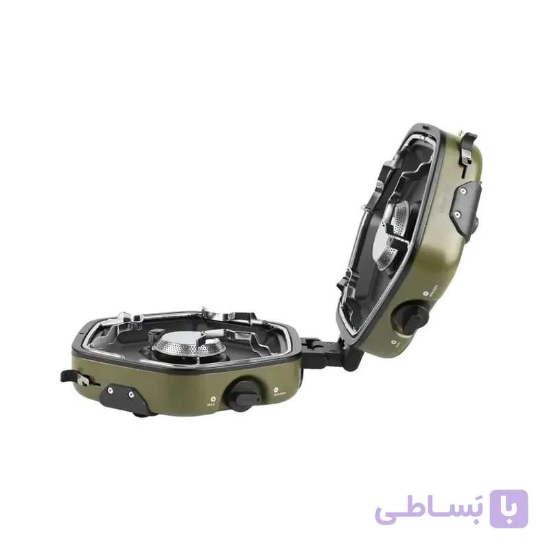 اجاق گاز کمپینگ ۲ در ۱ شش ضلعی گرین لاین مدل GNTWNFLMGN — تصویر 1