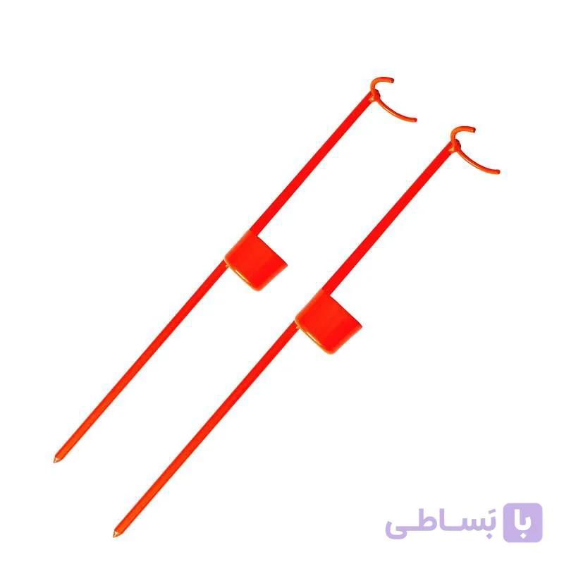 پایه چوب ماهیگیری مدل الکترواستاتیک بسته دو عددی — تصویر 1