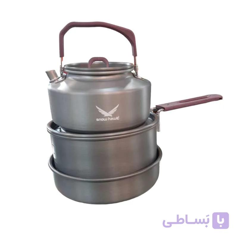 مجموعه ظروف سفری اسنو هاوک مدل snt111new — تصویر 1