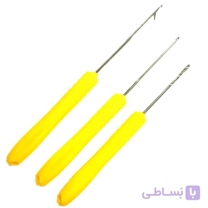 مته و سوزن بویله ماهیگیری مدل combo مجموعه 3 عددی — تصویر 1