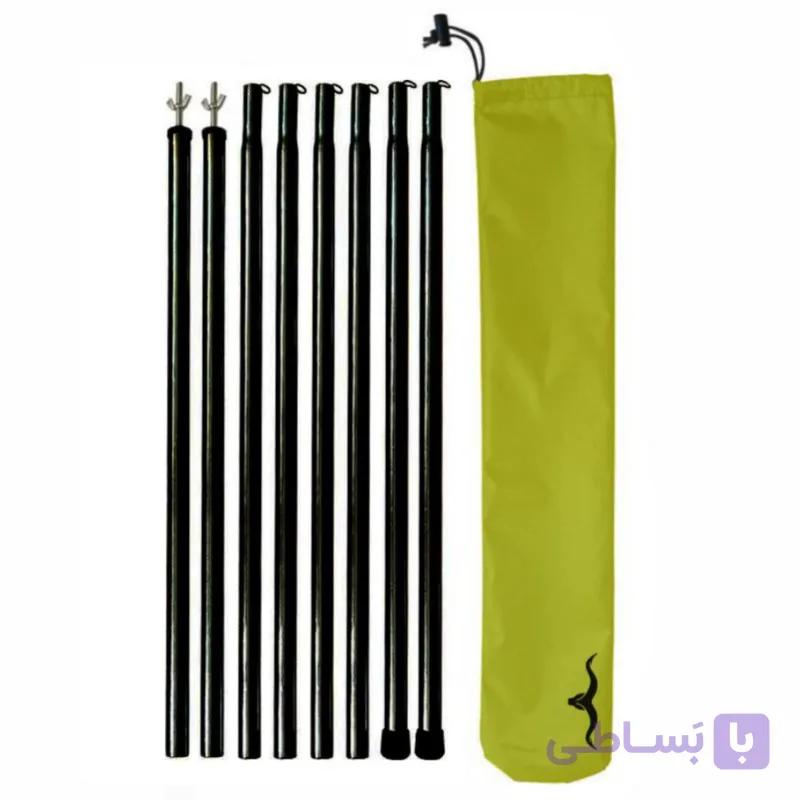 پایه سایه بان مدل L102 بسته 8 عددی به همراه کاور — تصویر 1