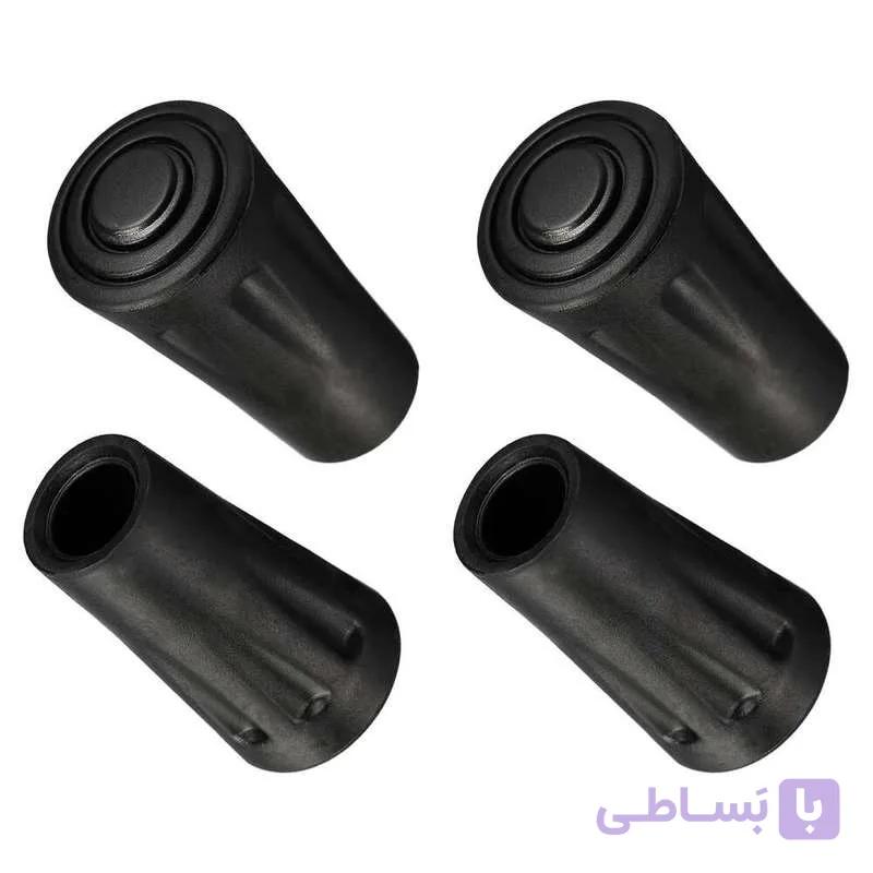 لاستیک محافظ سخمه عصا کوهنوردی مدل Outdoor بسته 4 عددی — تصویر 1