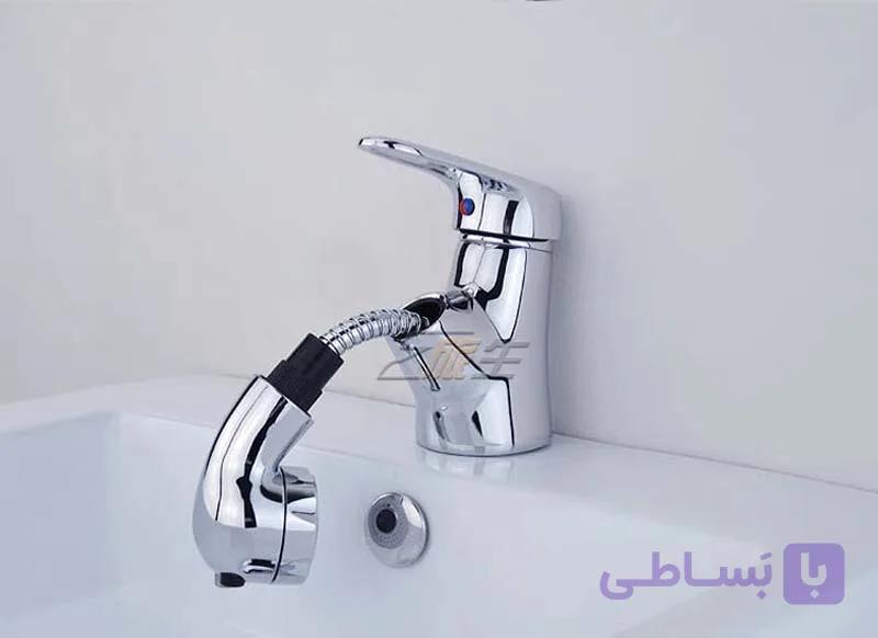 شیر دومنظوره روشویی و حمام — تصویر 1